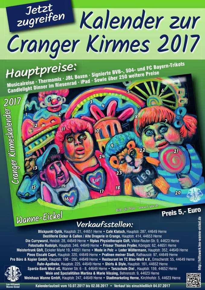 Cranger Krmes - Kirmeskalender Leo Club Wanne-Eickel