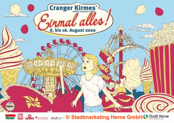 plakat cranger kirmes 2020