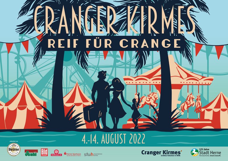 cranger kirmes plakat 2022