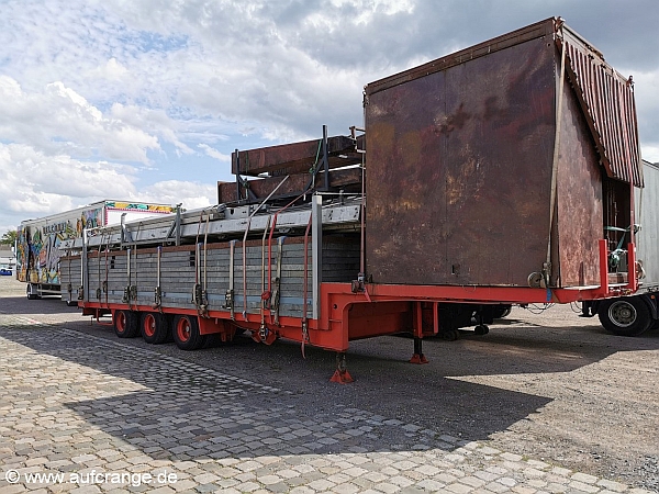 aufbau cranger kirmes 17juli2023