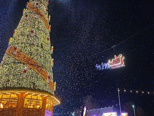 fliegender weihnachtsmann kl
